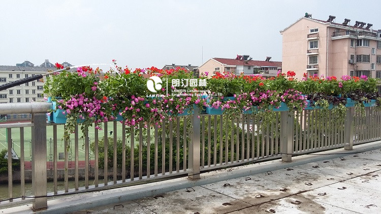 昆山护栏绿化花盆
